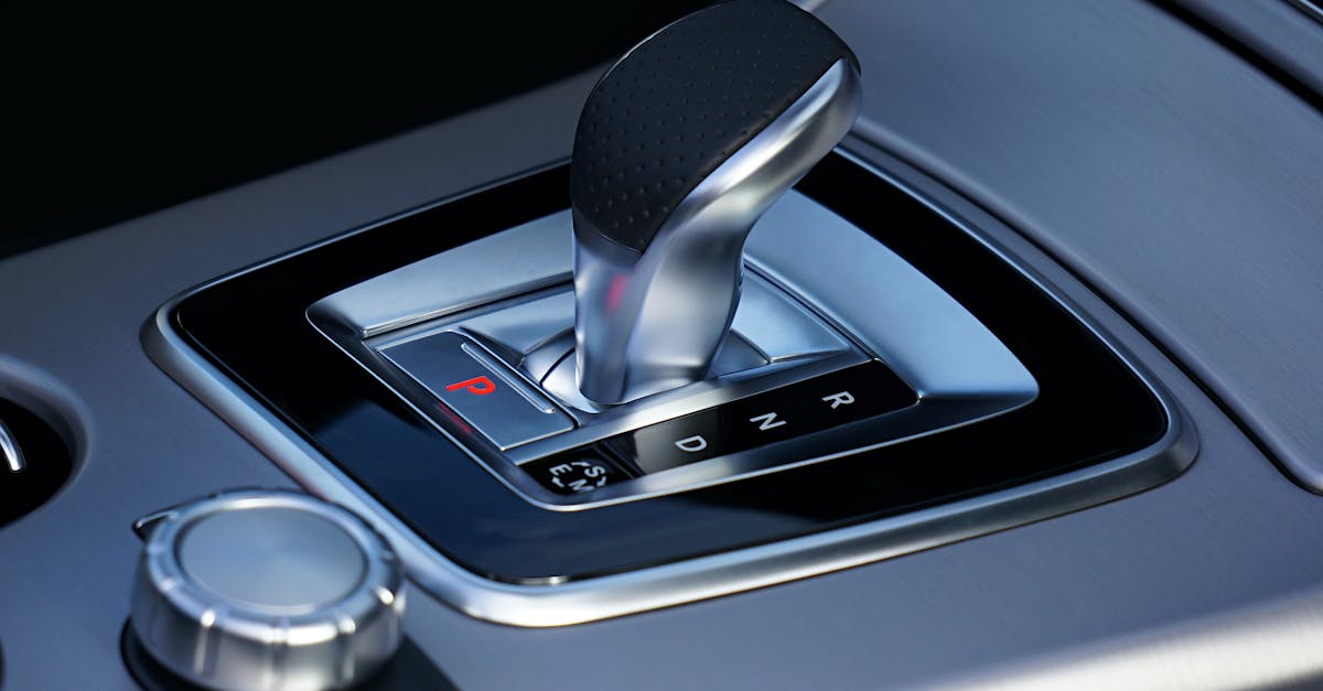 Automatic gear shift selector close-up — U0101 lost communication with TCM transmission limp mode