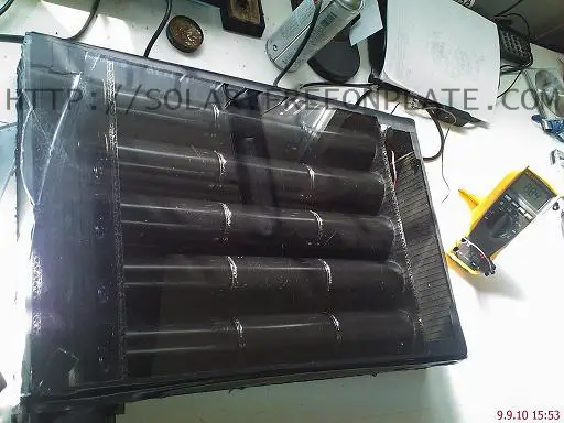 solar panel for solar RV heating